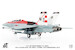 F/A18F Super Hornet US Navy, VFA-41 Black Aces, 70th Anniversary Edition, 2015  JCW-72-F18-015