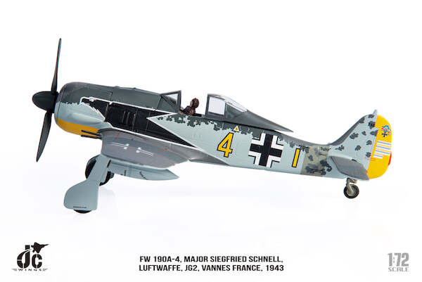 FW190A-4 Luftwaffe Major Siegfried Schnell, JG2, France, 1943  JCW-72-FW190-002