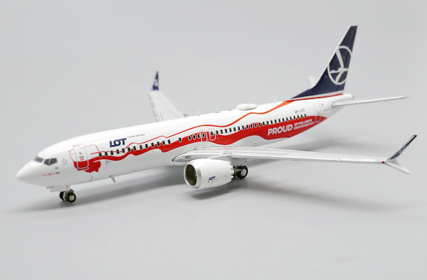 Boeing 737 MAX 8 LOT Polish "Poland Independence livery" SP-LVD  LH4200