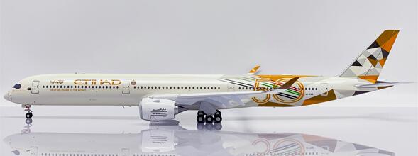 Airbus A350-1000 Etihad Airways 50 Years A6-XWB flaps down  XX20339A