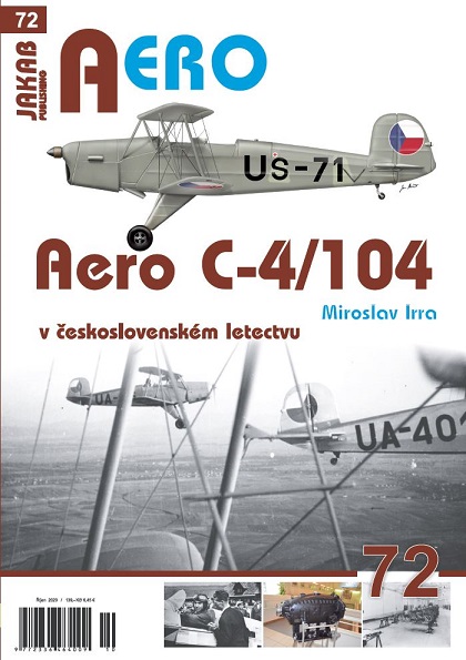 Aero C-4/104 v ?eskoslovenskm letectvu /Aero C4/C104 in Czechoslovak Service  9788076480230