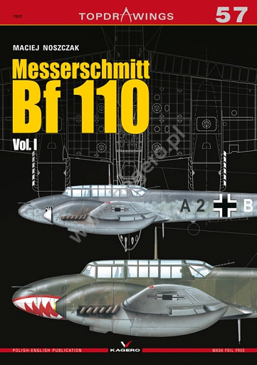 Messerschmitt Bf110 Vol. I  9788365437990