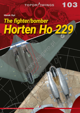 The fighter/bomber Horten Ho 229  9788366148970