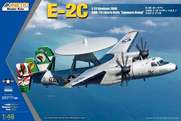 Grumman E2C Hawkeye  2000 (VAW115 Liberty Bells "Sayonara Atsugi")  K-48066