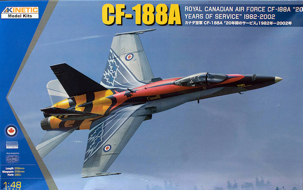 CF188A  Hornet (RCAF 20 years of Service)  K-48079