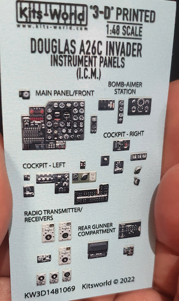 Douglas A26C Invader  Instrument Panels (ICM)  KW3D1481069