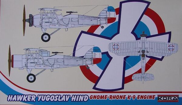Hawker Yugoslav Hind with Gnome Rhone K9 engine  72156