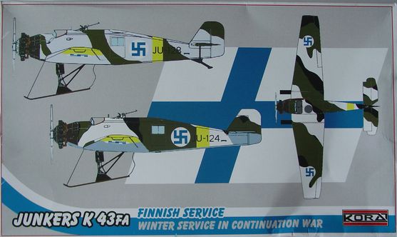 Junkers K43FA Finnish Service in Winter Continuation War  72161