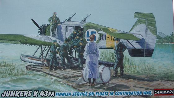 Junkers K43FA Float Finnish Service in Continuation War  72162