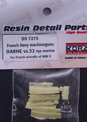 French Navy Darne vz32 machine guns (4x)  ds7275