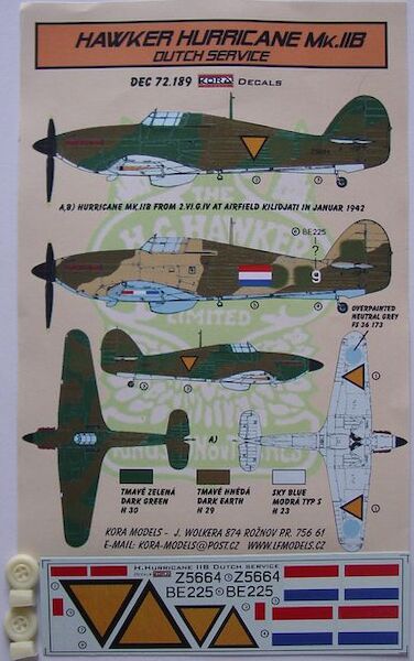 Hawker Hurricane in Dutch service  DEC72189