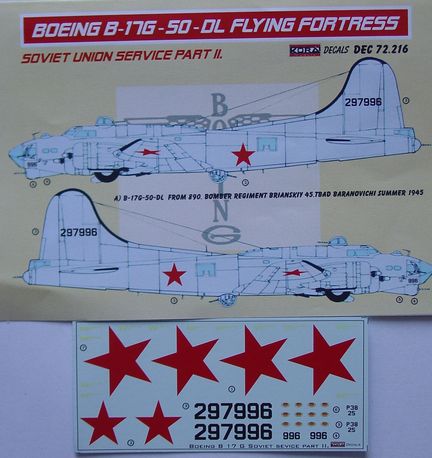 Boeing B17G Flying Fortress in Soviet service part 2  DEC72216