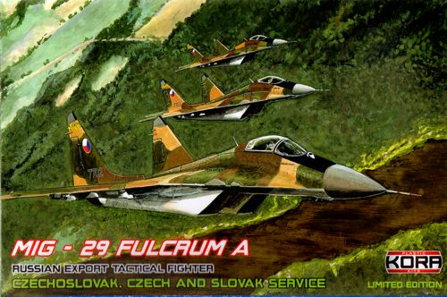 MIG29 Fulcrum A in Czechoslovak, Czech, and Slovak Service  KPK48001