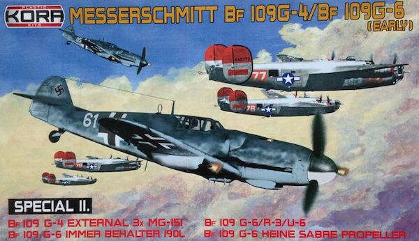 Messerschmitt Bf-109G-4/6 Late Special II.  KPK72022