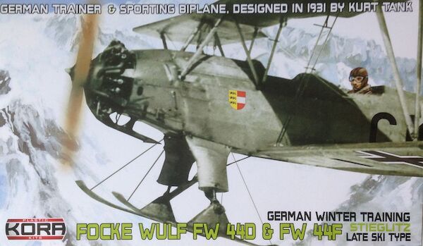 Focke Wulf Fw44D & Fw44F Stiegiltz (German winter trainer late)  KPK72048