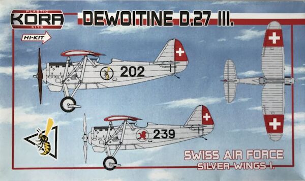 Dewoitine D.27 III (Swiss AF, Silver wings I )  KPK72078