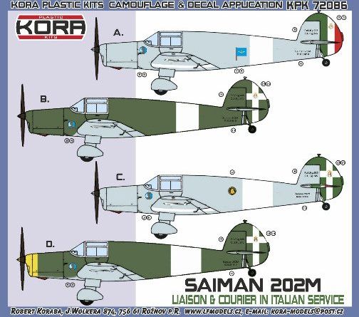 Saiman 202M (Liaison & Couriers in Italian Service )  KPK72086