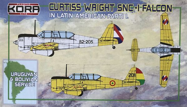 Curtiss Wright SNC-1 Falcon in Latin American service Part 1 (Uruguay & Bolivia)  KPK72090