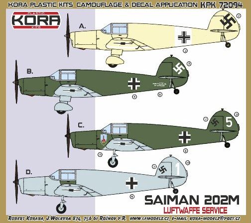 Saiman 202M (Luftwaffe Service )  KPK72094
