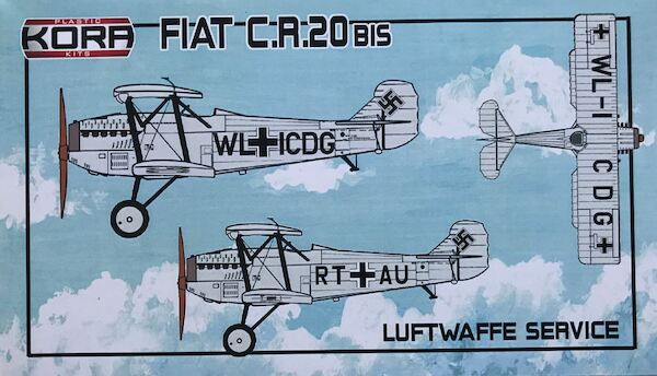 Fiat CR20bis Luftwaffe Service  KPK72104