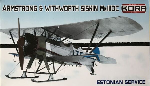 Armstrong Withworth Siskin Mk.IIIDC Estonian service  KPK72114