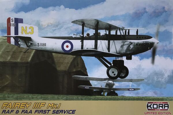 Fairey IIIF Mk I RAF+ FAA First Service (BACK IN STOCK)  KPK72127