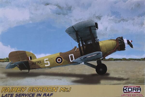 Fairey Gordon MK.I Late Service in RAF (BACK IN STOCK)  KPK72129