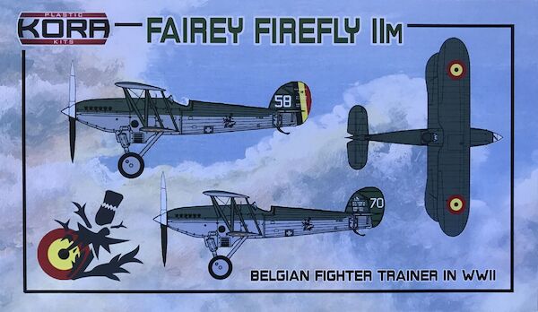 Fairey Firefly IIM - Belgian bi-plane fighter trainer in WWII  KPK72161