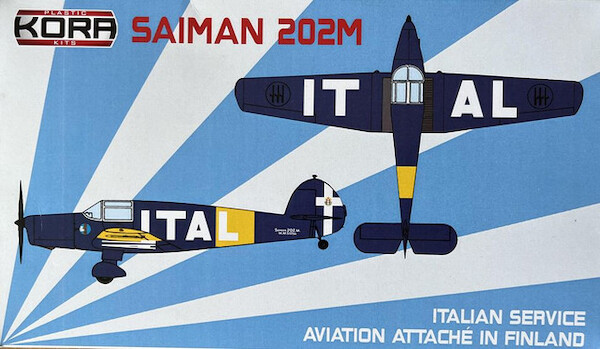 Saiman 202M - Italian aviation Attache in Finland  KPK72180