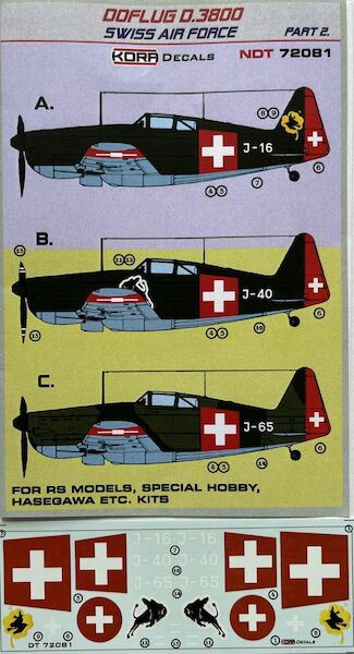 DoFlug D3800 (MS406) Swiss Air force part 2  NDT72081