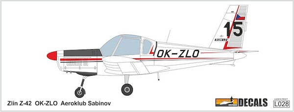 Zlin Z42 OK-ZLO ( Aeroclub Sabinov)  DEC-L028