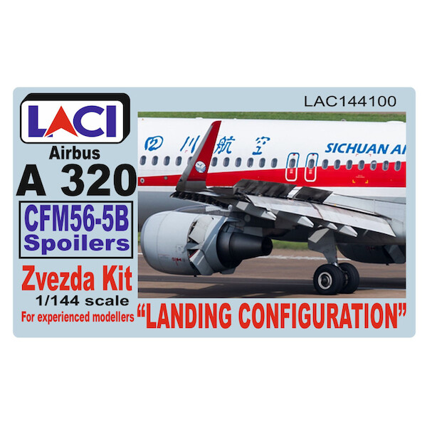 Landing Configuration Airbus A320 with CFM56-5B engines  (Zvezda)  LAC144100