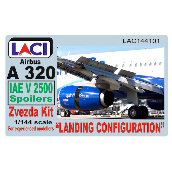 Landing Configuration Airbus A320 with IAE V2500 engines  (Zvezda)  LAC144101