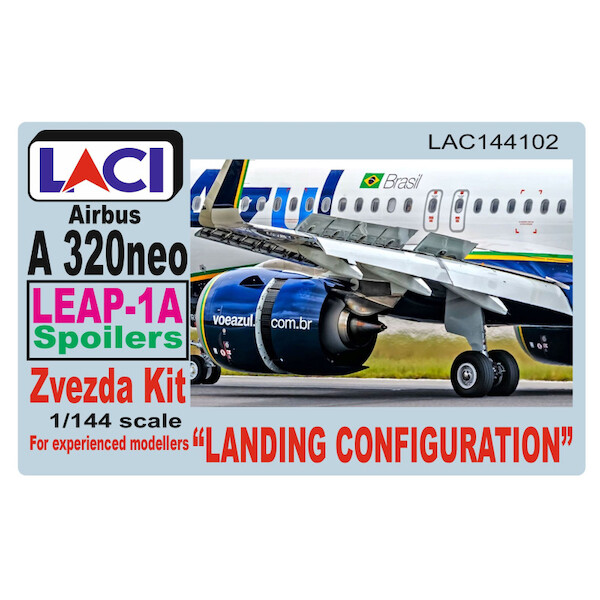 Landing Configuration Airbus A320neo  with LEAP-1A engines  (Zvezda)  LAC144102