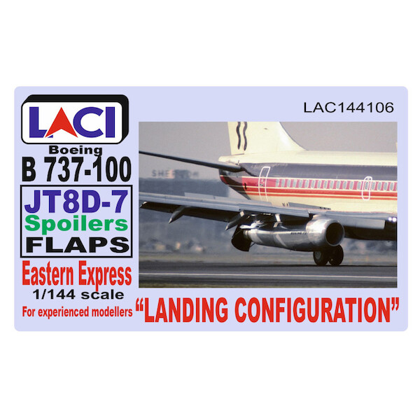 Landing Configuration Boeing 737-100 JT8D-7  (Eastern Express)  LAC144106