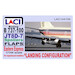 Landing Configuration Boeing 737-100 JT8D-7  (Eastern Express) LAC144106
