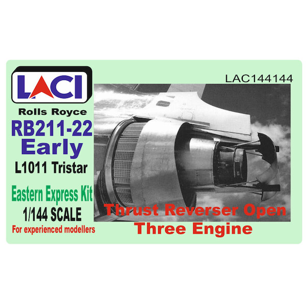 L1011 Tristar RR RB211-22 Early with Trust Reversers open (Eastern Express)  LAC144144