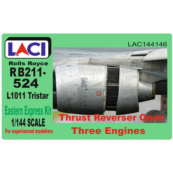 L1011 Tristar RB211-524 with trust reversers open (Eastern Express)  LAC144146