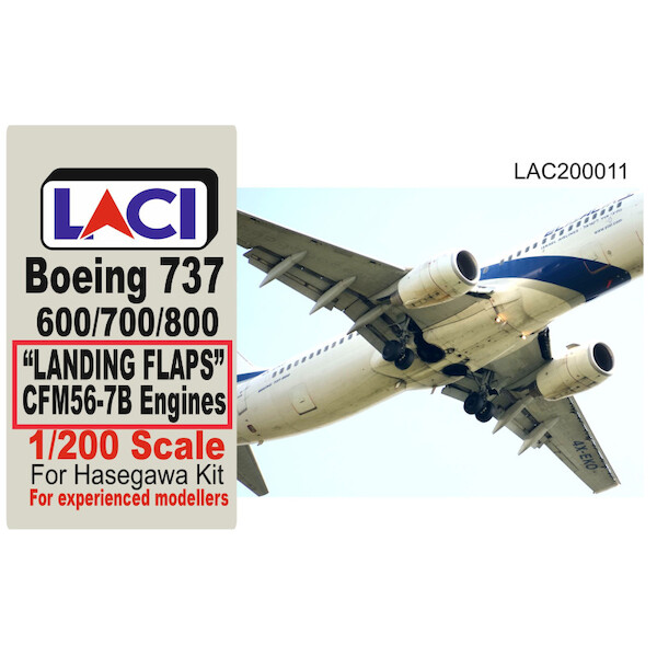 Boeing 737-600/700/800 Landing Flaps and CFM56-7B engines (Hasegawa)  LAC200011