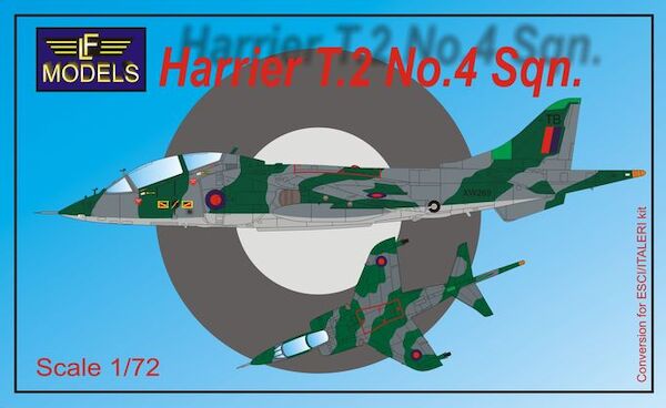 Bae Harrier T Mk2 (4sq RAF) (Esci/Italer)  7292