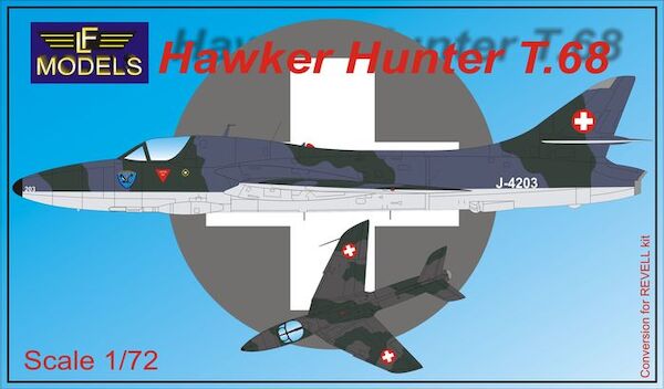 Hawker Hunter T Mk.68 (Swiss AF) for Revell  7298