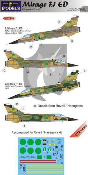 Mirage F1ED (Libyan Air force)  c7258