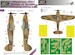 Hurricane Mk.I Battle of Britain Camo. Painting Mask A-scheme with code letters (Revell, PC, Fly) LFM3283
