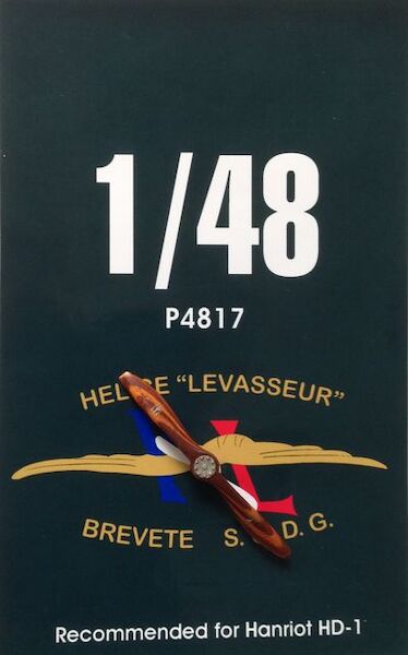 Hand made wooden prop Helice "Levasseur" for Hanriot HD1  LFP4817