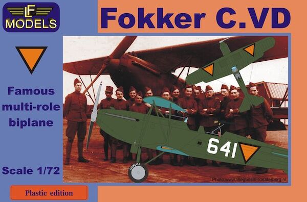 Fokker C.VD Holland part 2. (Triangles)  PE-7202