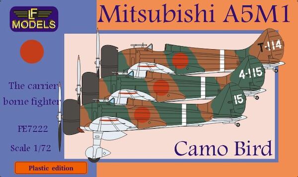 Mitsubishi A5M1 Claude Camo Bird  PE-7222
