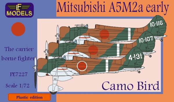Mitsubishi A5M2a early Claude Camo Bird  PE-7227