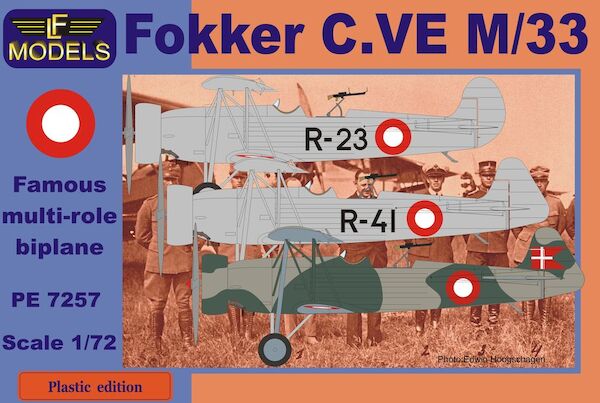 Fokker C.VE M/33 (Denmark)  PE-7257