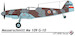 Big Toys, two Yugoslav Messerschmitts in large scale (BF109E/G)  201LH