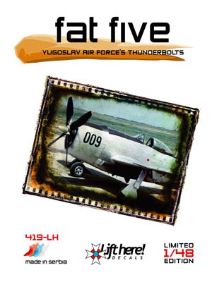 'Fat Five', Yugoslav Air Force's Thunderbolts  419LH